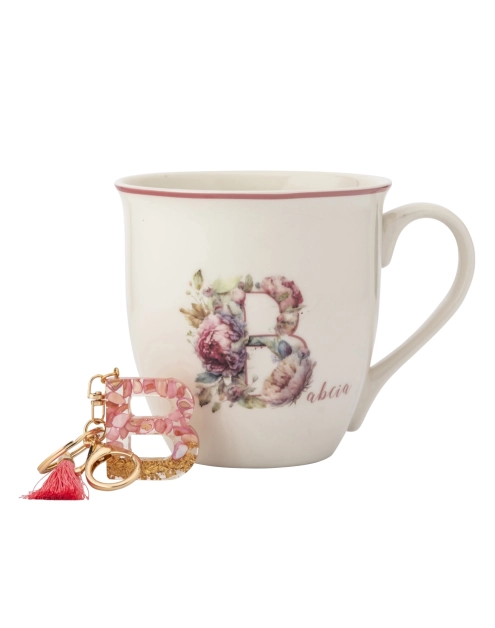 Zdjęcie: Kubek baryłka duża z wywiniętym rantem 630 ml z brelokiem dekoracja Babcia 1 ALTOM DESIGN