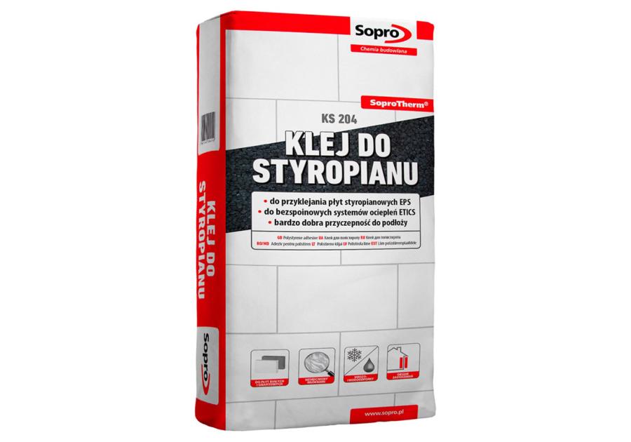 Zdjęcie: Klej do styropianu SoproTherm KS 204 SOPRO