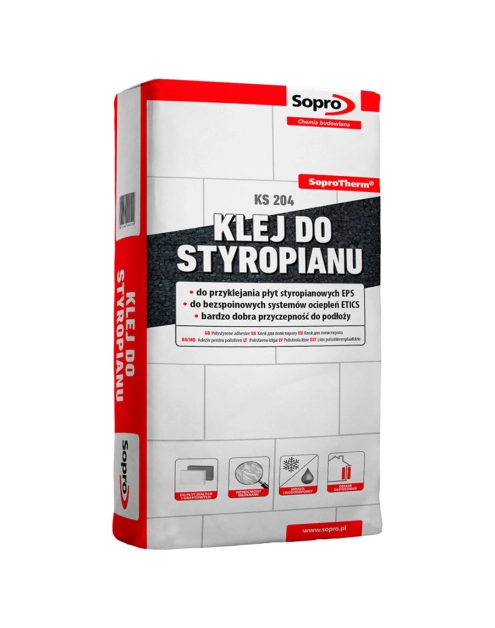 Zdjęcie: Klej do styropianu SoproTherm KS 204 SOPRO