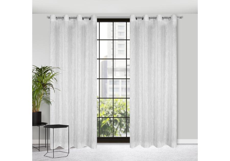 Zdjęcie: Zasłona gotowa Agnes 140x250 cm biały EUROFIRANY