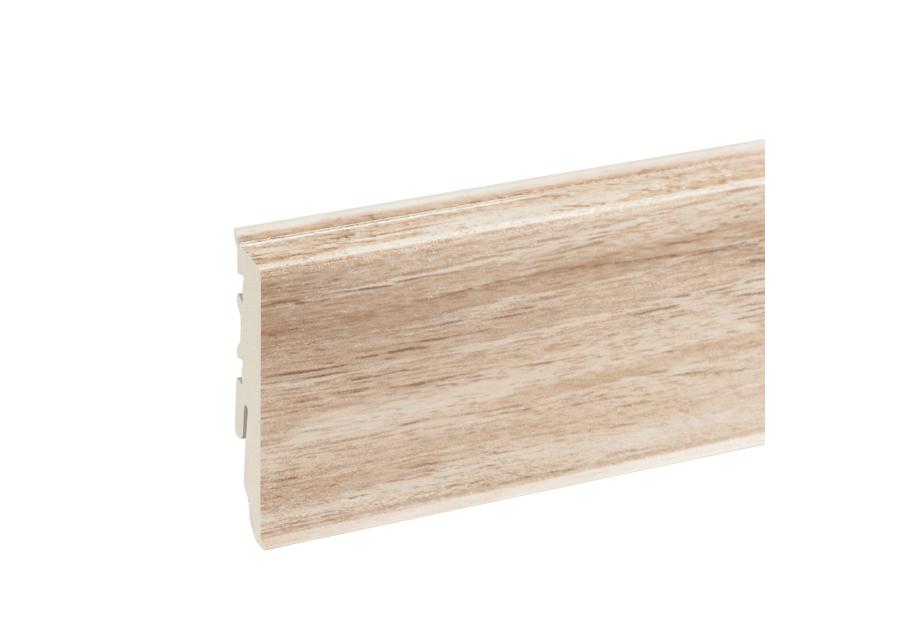 Zdjęcie: Listwa przypodłogowa PVC Masterline 1,5x6 cm, 2,2 m Rocky/Kanada Mat CEZAR