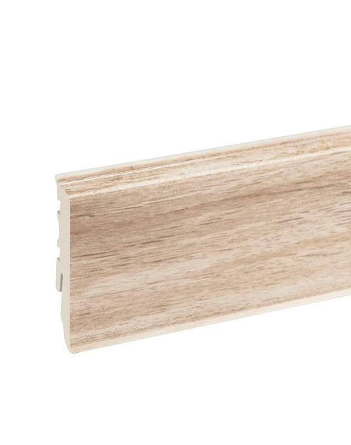 Zdjęcie: Listwa przypodłogowa PVC Masterline 1,5x6 cm, 2,2 m Rocky/Kanada Mat CEZAR