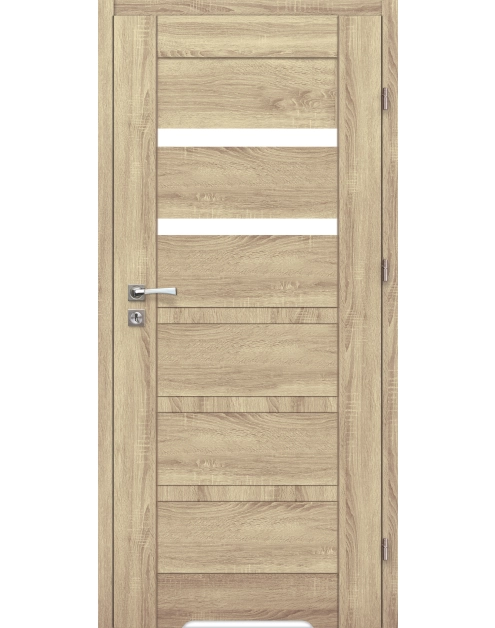 Zdjęcie: Drzwi wewnętrzne 70 cm prawe 2/5 dąb sonoma Etna VOSTER