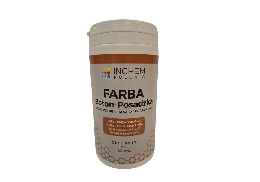 Zdjęcie: Farba Beton-Posadzka ceglasty 800 ml INCHEM POLONIA