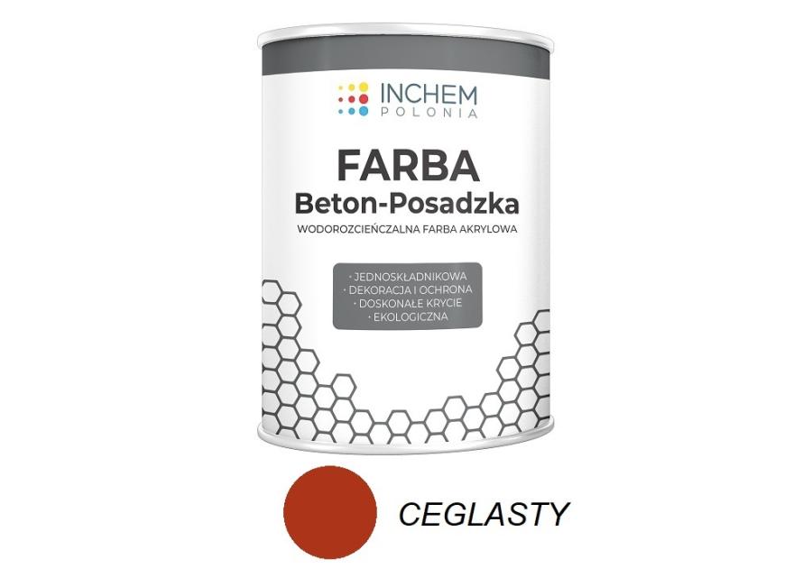 Zdjęcie: Farba Beton-Posadzka ceglasty 800 ml INCHEM POLONIA