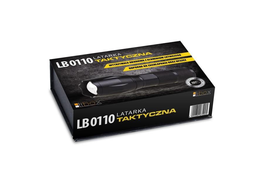 Zdjęcie: Latarka akumulatorowa taktyczna LB0110 LIBOX