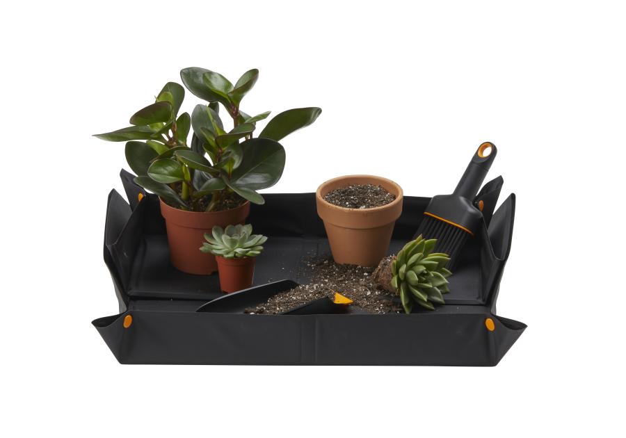 Zdjęcie: Łopatka do ziemi i szczotka Plant Care FISKARS