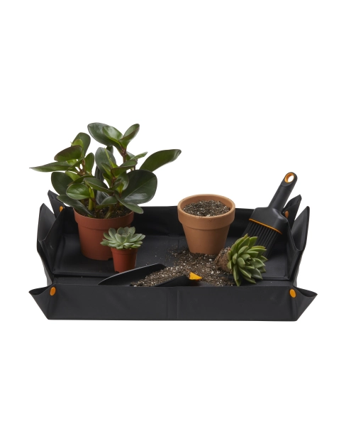 Zdjęcie: Łopatka do ziemi i szczotka Plant Care FISKARS