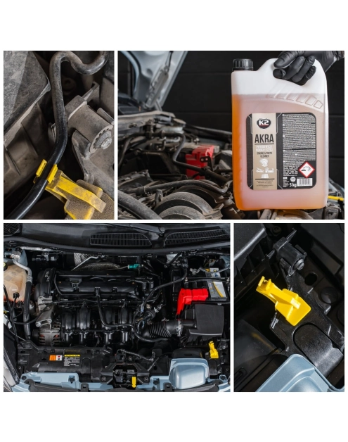 Zdjęcie: Płyn do mycia silnika i części Akra 5 kg K2