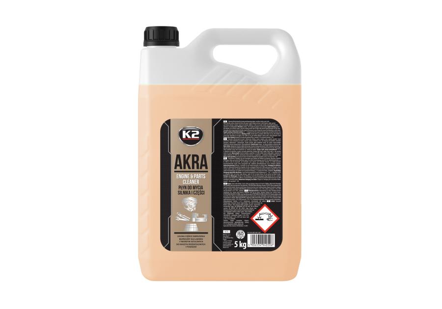 Zdjęcie: Płyn do mycia silnika i części Akra 5 kg K2