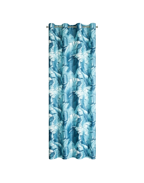 Zdjęcie: Zasłona gotowa Lizbona 140x250 cm niebieski EUROFIRANY