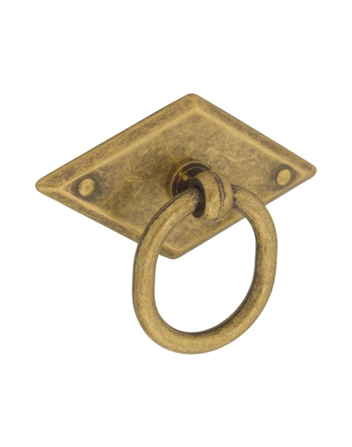 Zdjęcie: Kołatka meblowa KT01 05 patyna, mosiężna METRO