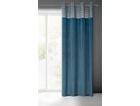 Zdjęcie: Zasłona gotowa Elen 140x250 cm niebieski EUROFIRANY