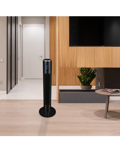 Zdjęcie: Wentylator wieżowy VO2208 z pilotem i panelem LED VOLTENO