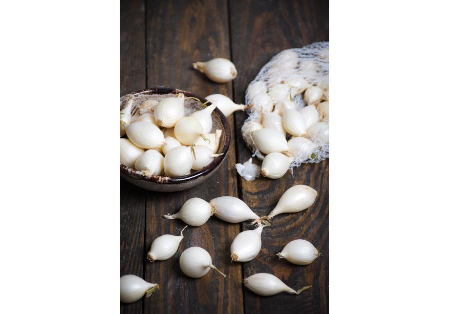 Zdjęcie: Cebula dymka White Snowball 250 g LEGUTKO