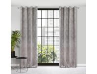 Zdjęcie: Zasłona gotowa Goja 140 x 250 cm szary EUROFIRANY