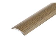 Zdjęcie: Profil progowy owalny klejony aluminium laminat 30 mm 0,9 m dąb CEZAR