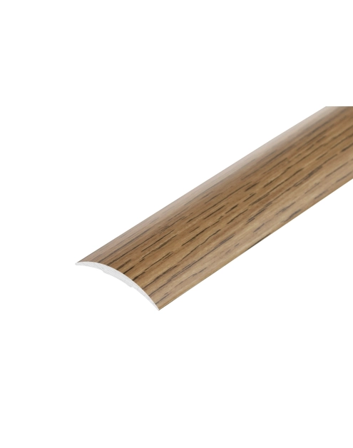 Zdjęcie: Profil progowy owalny klejony aluminium laminat 30 mm 0,9 m dąb CEZAR
