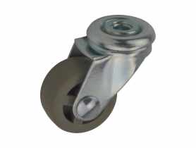 Zestaw z kołem gumowym 32 mm, 20 kg otwór mocujący METRO