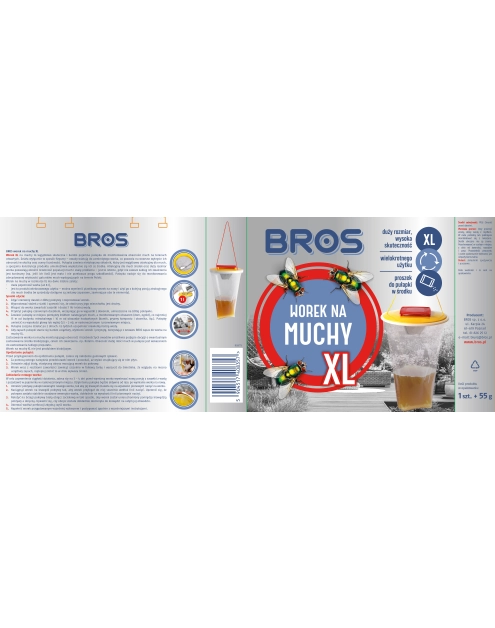 Zdjęcie: Worek na muchy XL BROS