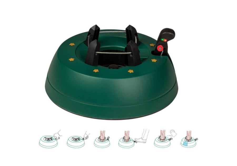 Zdjęcie: Stojak choinkowy Start 2 zielony 34 cm KAMAI
