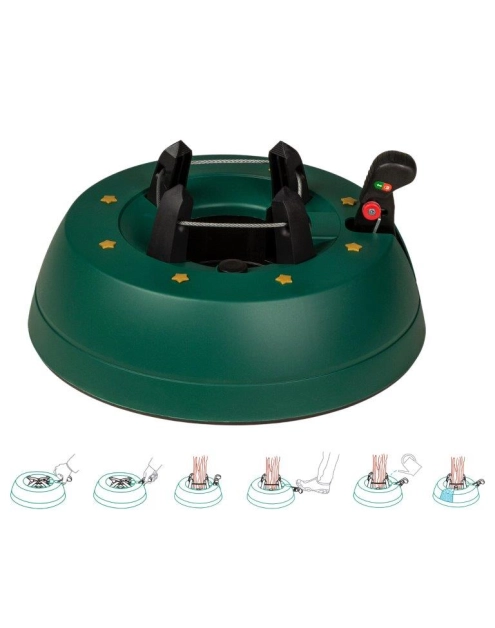 Zdjęcie: Stojak choinkowy Start 2 zielony 34 cm KAMAI