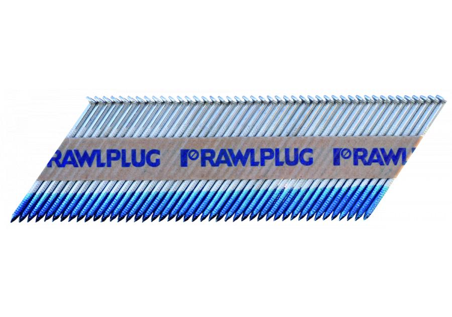 Zdjęcie: Gwoździe pierścieniowe 2,8x63 ocynkowane, 110 sztuk, 1 gaz RAWLPLUG