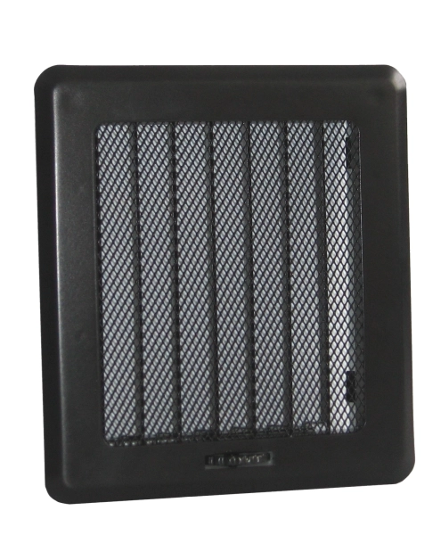 Zdjęcie: Kratka osłonowa z żaluzją KRLz2-ML-Cz light czarna DARCO