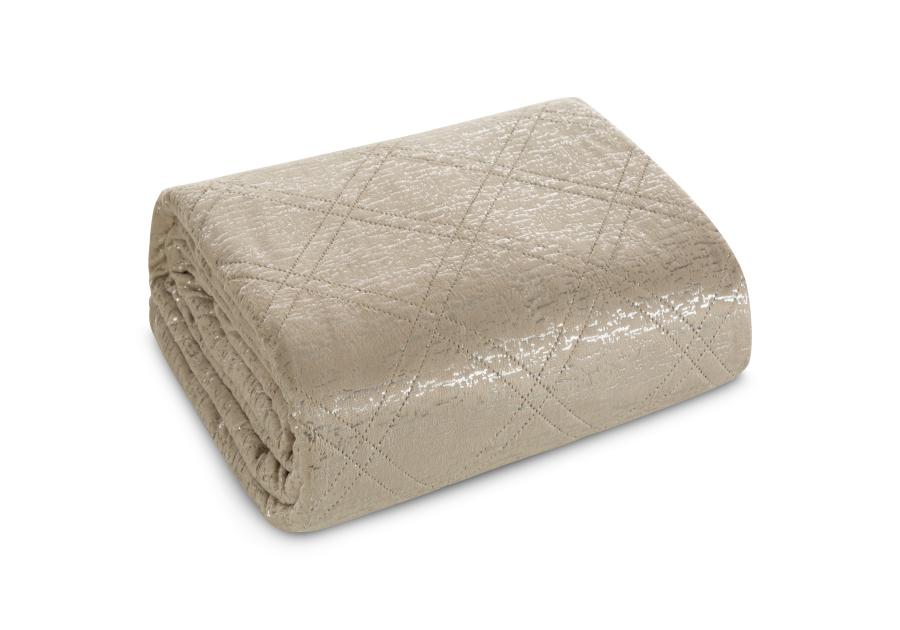 Zdjęcie: Narzuta Luiz Blink 170x210 cm beżowa EUROFIRANY