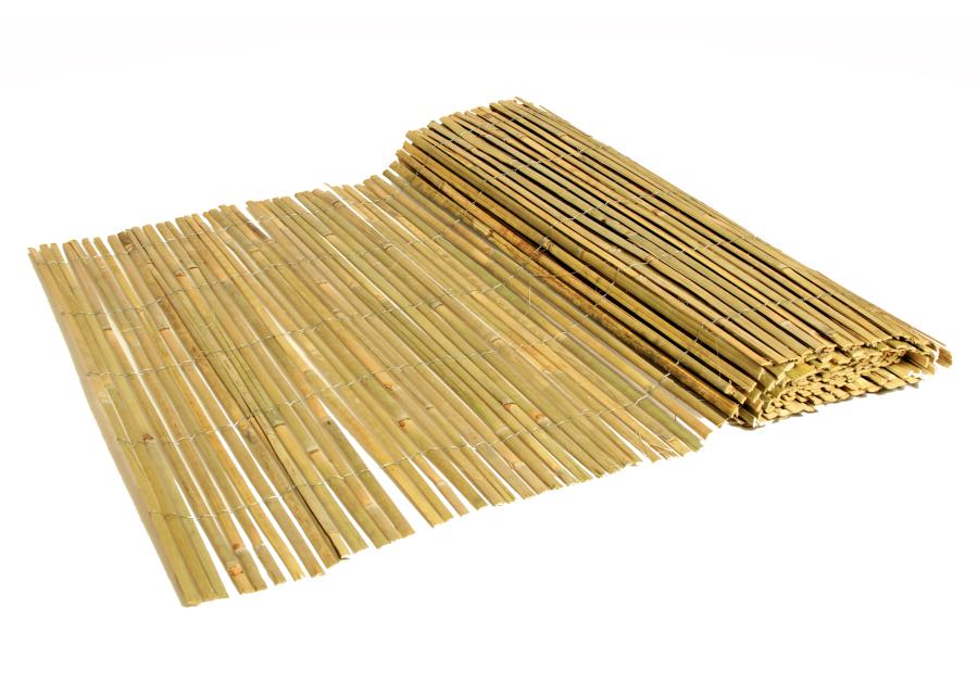Zdjęcie: Mata bambusowa Bamboocane 2x5 m, naturalny NORTENE