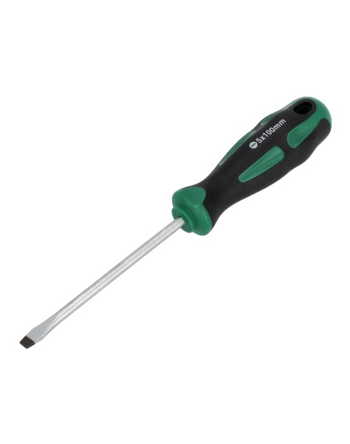 Zdjęcie: Wkrętak płaski 5 x 100 mm S-12358 STALCO