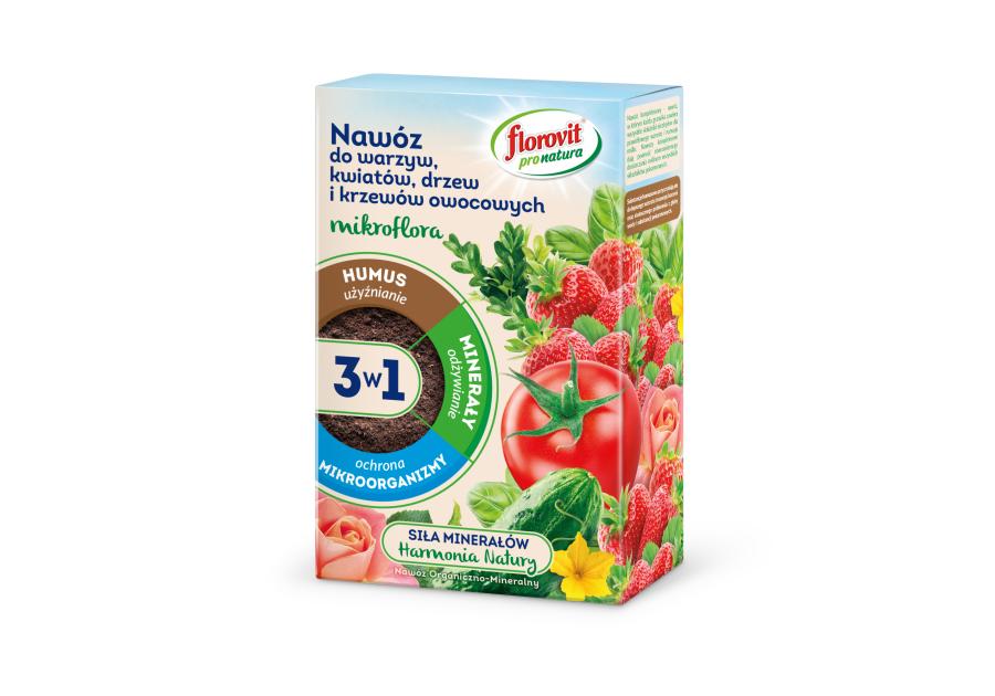 Zdjęcie: Nawóz do warzyw, kwiatów, drzew i krzewów owocowych 1 kg FLOROVIT