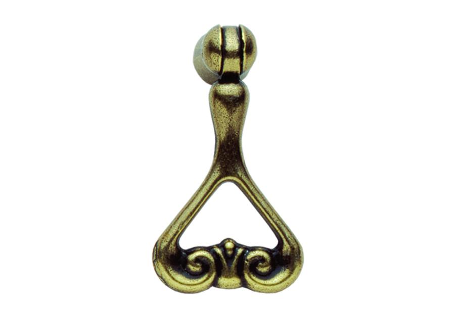 Zdjęcie: Kołatka meblowa KT05 patyna na mosiadzu GAMET