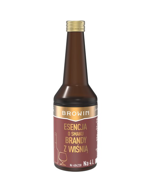 Zdjęcie: Esencja o smaku brandy z wiśnią 40 ml BROWIN