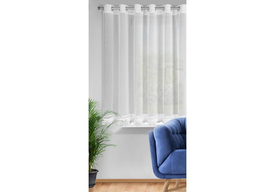 Zdjęcie: Firana gotowa Kiara 350 x 150 cm biały EUROFIRANY