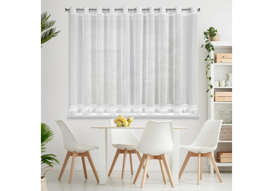 Zdjęcie: Firana gotowa Kiara 350 x 150 cm biały EUROFIRANY