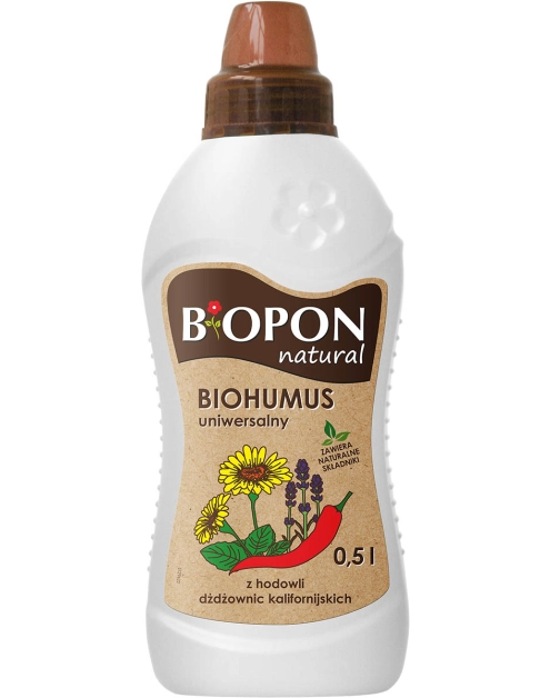 Zdjęcie: Nawóz płynny typu Biohumus uniwersalny 0,5 L BOPON NATURAL