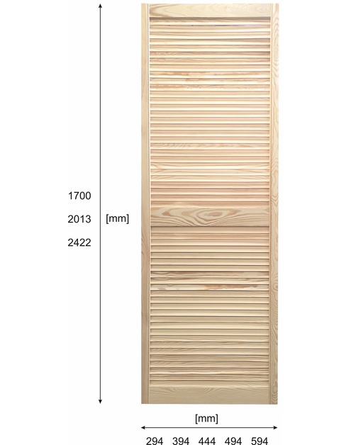 Zdjęcie: Drzwiczki ażurowe 1700x494 mm COMPLEX