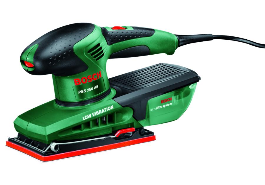 Zdjęcie: Sieciowa szlifierka oscylacyjna 250 W PSS 250 BOSCH