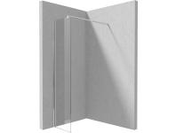 Zdjęcie: Ścianka prysznicowa walk-in systemu Kerria Plus 30 cm Kerria Plus chrom DEANTE