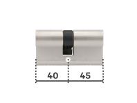 Zdjęcie: Wkładka Y600 40/45 satyna blister YALE