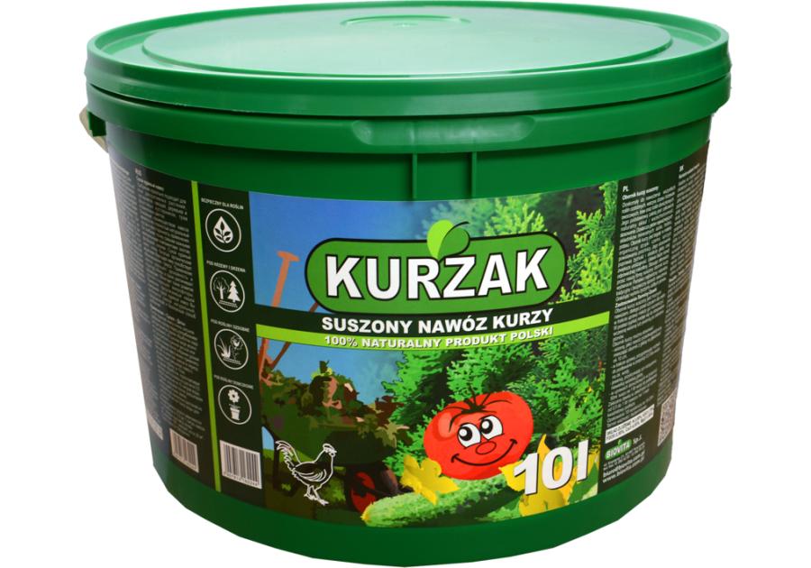 Zdjęcie: Kurzak - suszony nawóz kurzy wiaderko 10 L BIOVITA