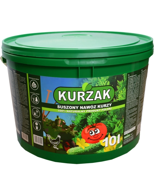 Zdjęcie: Kurzak - suszony nawóz kurzy wiaderko 10 L BIOVITA