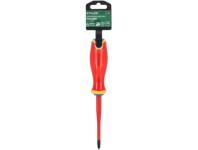 Zdjęcie: Wkrętak elektrotechniczny płaski Phillpis PH1x80 mm STALCO