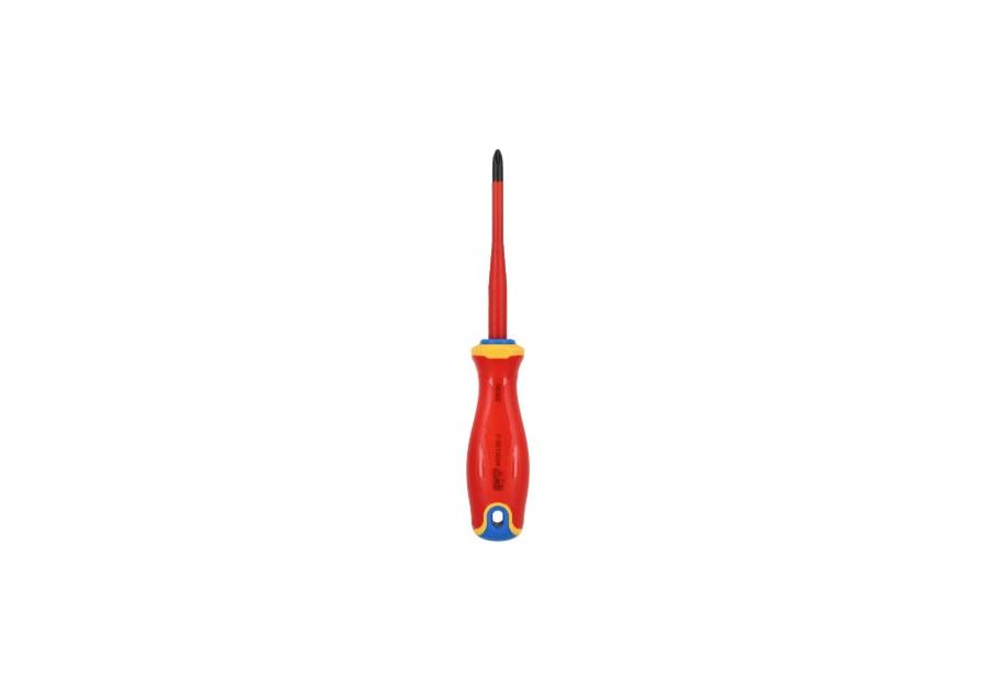 Zdjęcie: Wkrętak elektrotechniczny płaski Phillpis PH1x80 mm STALCO