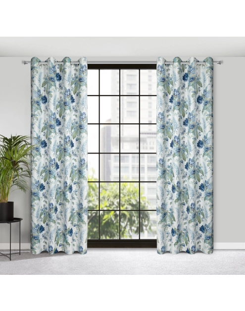 Zdjęcie: Zasłona gotowa Alva 140x250 cm biały EUROFIRANY