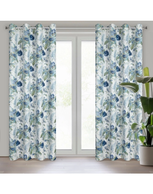 Zdjęcie: Zasłona gotowa Alva 140x250 cm biały EUROFIRANY