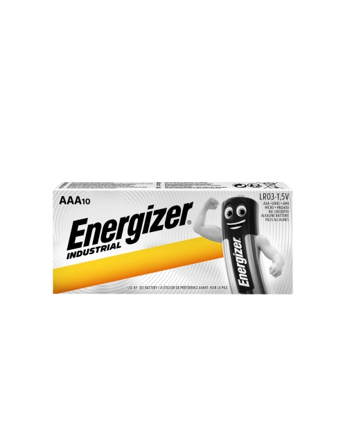 Zdjęcie: Baterie AAA LR03 Industrial 10 szt. ENERGIZER