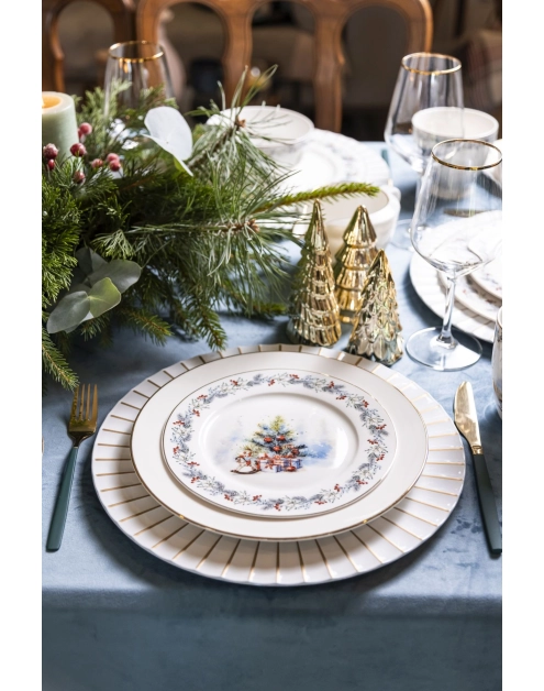 Zdjęcie: Talerz deserowy Magia Świąt 20 cm ALTOMDESIGN
