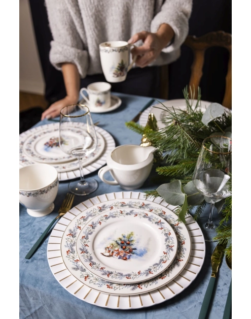 Zdjęcie: Talerz deserowy Magia Świąt 20 cm ALTOMDESIGN